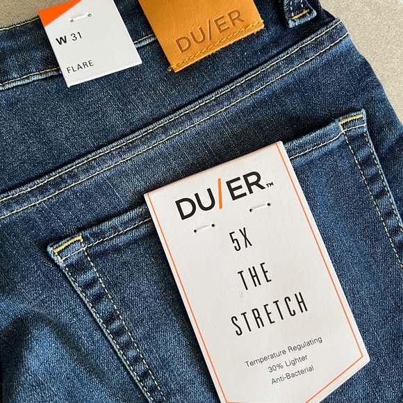 Title Nine Performance High Rise Flare Jeans - Picture 9 of 12